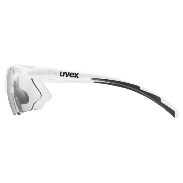 UVEX Sportstyle 802 Vario Photochromic Light Reacting Multi Sport Sunglasses - White