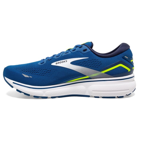 Brooks Ghost 15 - Mens Running Shoes - Blue/Nightlife/White