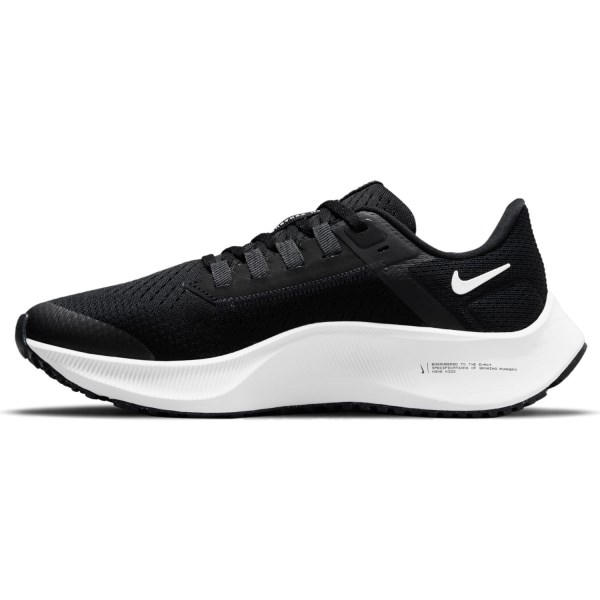 Nike Air Zoom Pegasus 38 GS - Kids Running Shoes - Black/White/Anthracite Volt