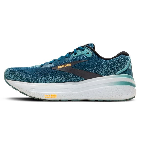 Brooks Ghost Max 2 - Mens Running Shoes - Moroccan Blue/Aqua/Org