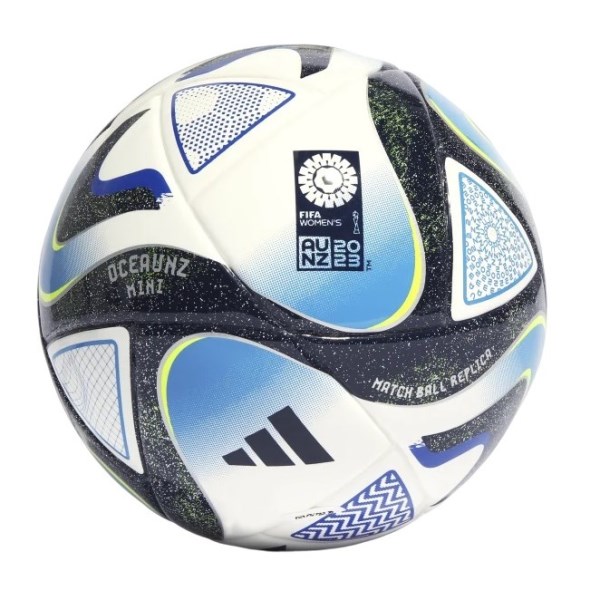 Adidas FIFA Womens World Cup Oceaunz Mini Soccer Ball - Size 1 - White/Collegiate Navy/Bold