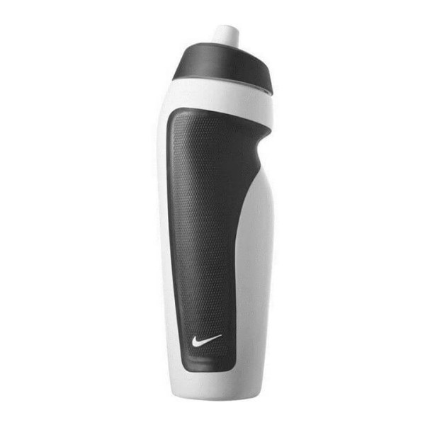 Nike BPA Free Sport Water Bottle - 600ml - Clear/Black