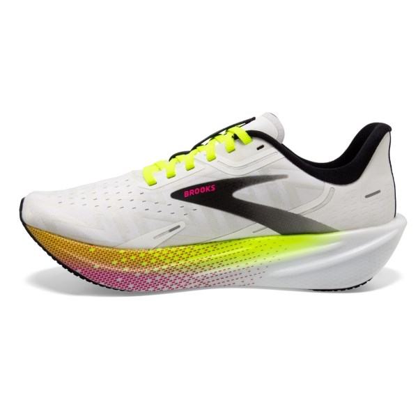 Brooks Hyperion Max - Womens Road Racing Shoes - White/Black/Nightlife