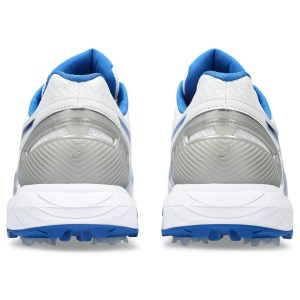 Asics 350 Not Out FF - Mens Cricket Shoes - White/Tuna Blue