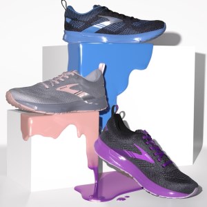 Brooks Revel 5 - Womens Running Shoes - Oyster/Lotus/Metallic