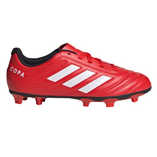 Adidas Copa 20.4 FG - Kids Football Boots - Active Red/Footwear White/Core Black