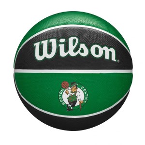 Wilson Boston Celtics NBA Team Tribute Basketball - Size 7 - Green/Black