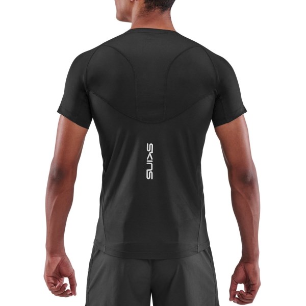 Skins Series-3 Mens Short Sleeve Training T-Shirt - Black