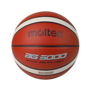 Molten BG Series 3000 Synthetic Leather Indoor/Outdoor Basketball - Size 7 - Brown