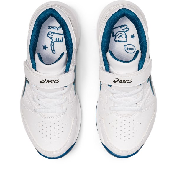 Asics Gel 550TR PS - Kids Cross Training Shoes - White/Gunmetal