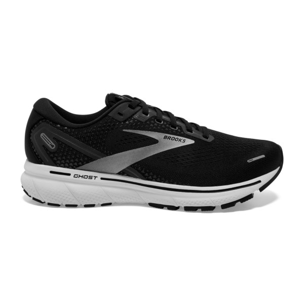 Brooks Ghost 14 - Mens Running Shoes - Black/White