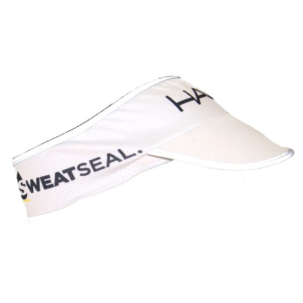 Halo Ultralight Sweat Seal Sports Visor - White