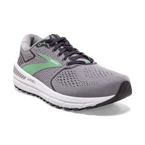 Brooks Ariel 20 - Womens Running Shoes - Alloy/Blackened Pearl/Green