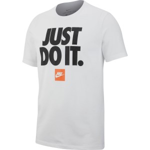 Nike Sportswear Just Do It Mens T-Shirt - White