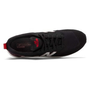New Balance 009 - Mens Sneakers - Black/Velocity Red/Burgundy