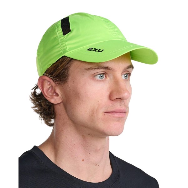 2XU Running Cap - Volt/Black