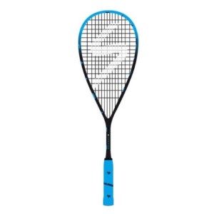 Salming Cannone Squash Racquet - Black/Cyan