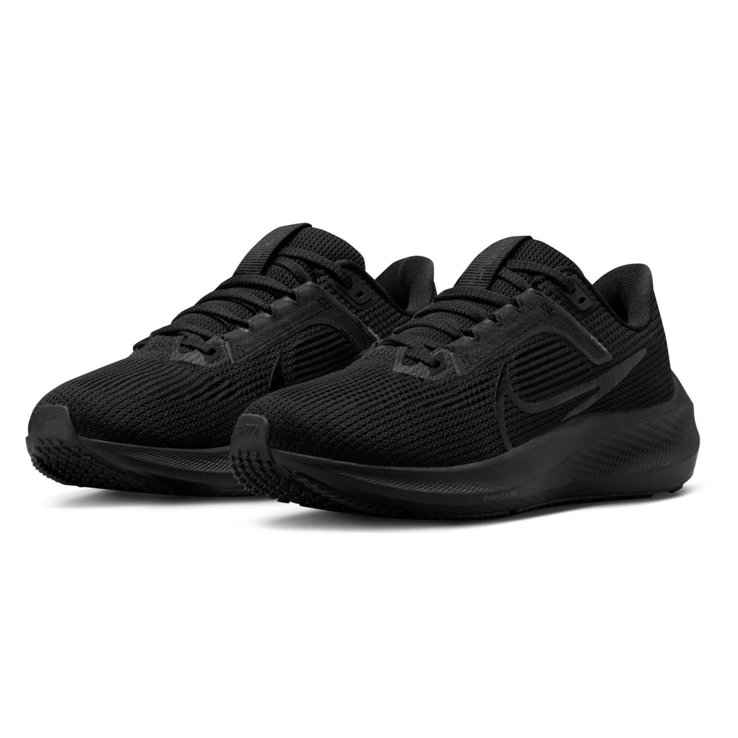 Nike Air Zoom Pegasus 40 - Womens Running Shoes - Black/Black ...