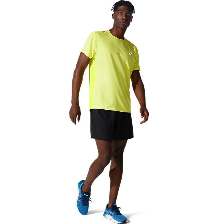 Asics Silver 7 Inch Mens Running Shorts - Performance Black | Sportitude