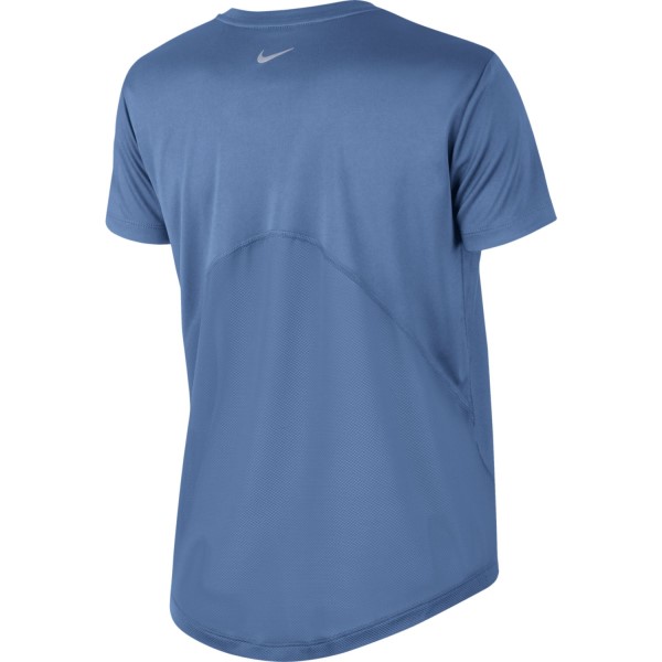 Nike Miler Womens Short Sleeve Running T-Shirt - Blue