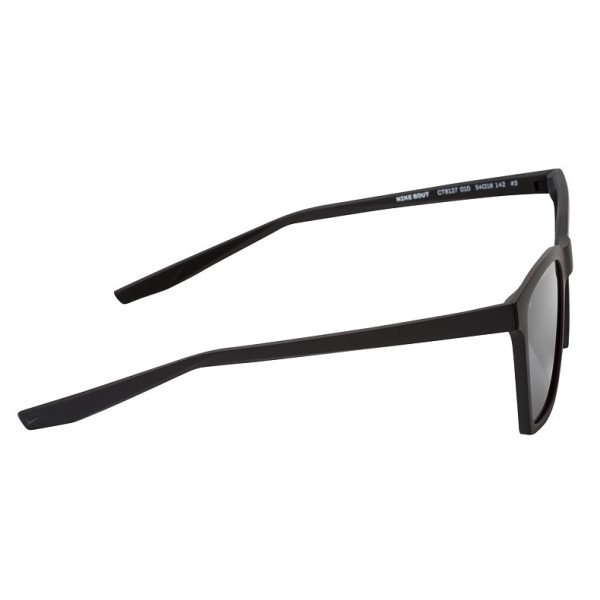 Nike Sun Bout Sunglasses - Matte Black/Black/Dark Grey Lens