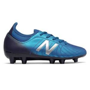 New Balance Tekela v2 Magique FG - Kids Football Boots - Vision Blue/Neo Classic Blue/Team Navy