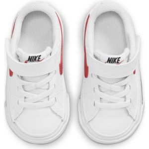 Nike Court Legacy - Toddler Sneakers - White/University Red/Black