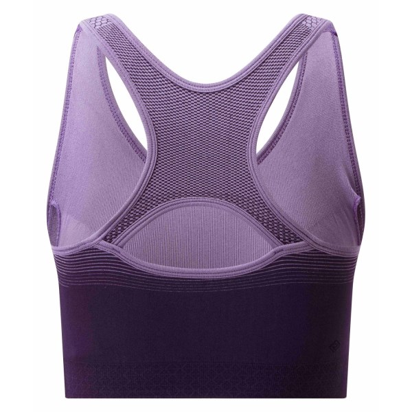 Ronhill Life Seamless Womens Sports Bra - Ultraviolet/Imperial