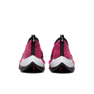 Nike Air Zoom Alphafly NEXT% Flyknit - Mens Running Shoes - Hyper Violet/Black/Flash Crimson