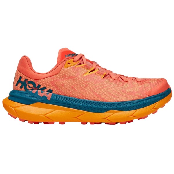 Hoka Tecton X - Womens Trail Running Shoes - Camellia Blue/Coral