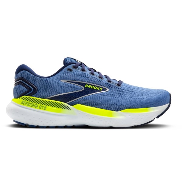 Brooks Glycerin GTS 21 - Mens Running Shoes - Blue/Peacoat/Nightlife