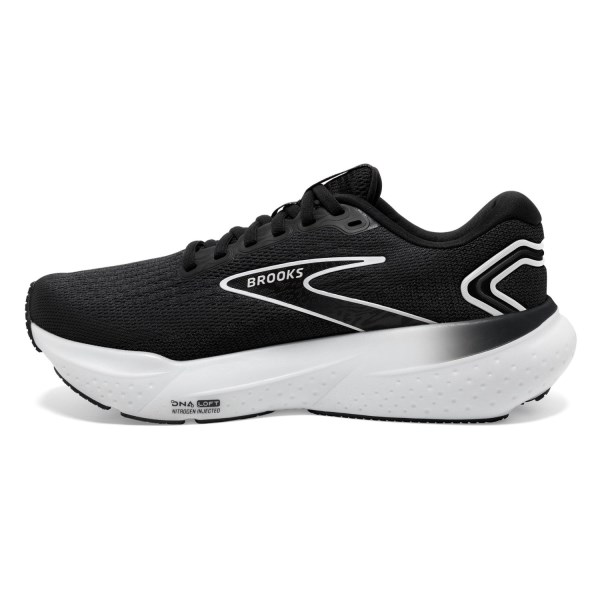 Brooks Glycerin 21 - Mens Running Shoes - Black/White