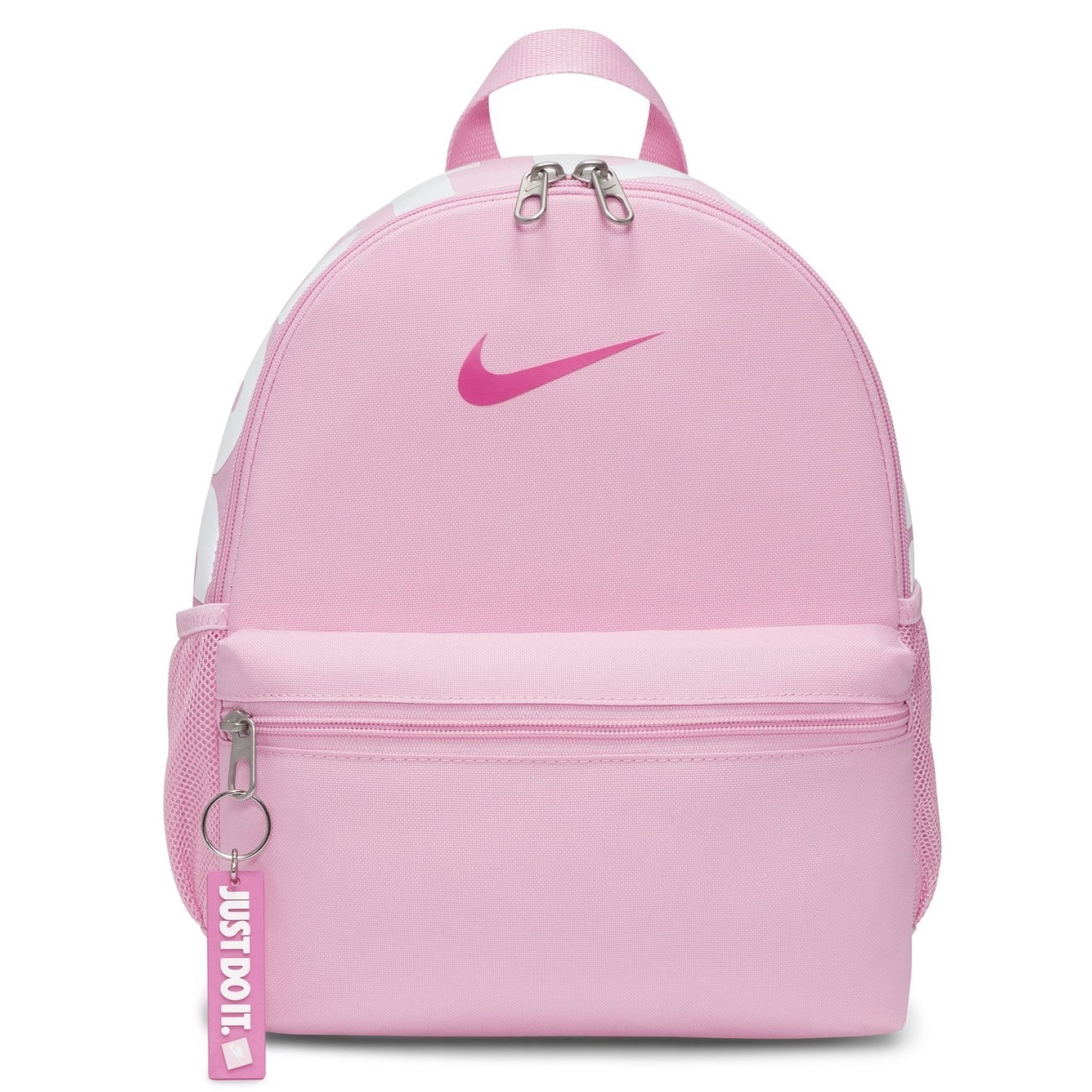 Nike Brasilia JDI Mini Kids Backpack Bag - Pink Rise/White/Laser ...