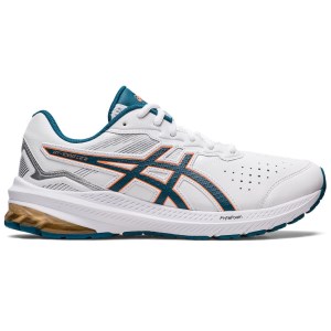 Asics GT-1000 LE 2 - Mens Cross Training Shoes - White/Ink Teal