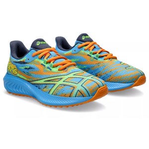 Asics Gel Noosa Tri 15 GS - Kids Running Shoes - Waterscape/Electric Lime