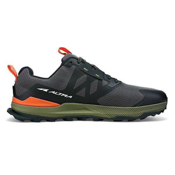 Altra Lone Peak 7 - Mens Trail Running Shoes - Black/Gray