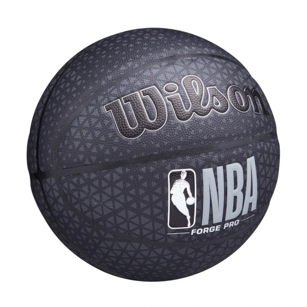 Wilson NBA Forge Pro Indoor/Outdoor Basketball - Size 7 - Black