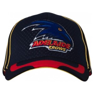 Playcorp AFL Adelaide Crows Premium Football Cap - Navy/Red/Gold