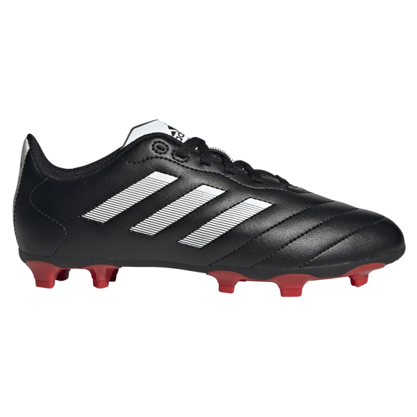 Adidas Goletto VIII - Kids Football Boots - Black/White/Red