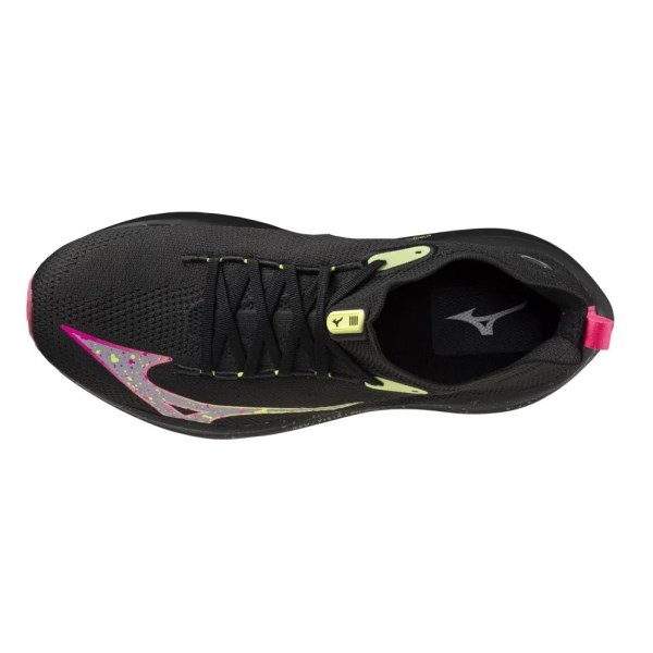 Mizuno Neo Vista Energy In The Dark - Mens Running Shoes - Black/Silver/Pink Tetra