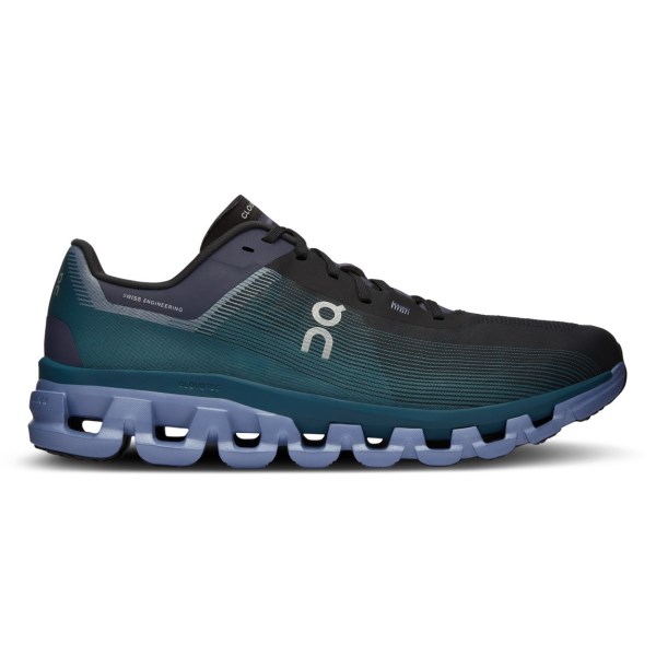 On Cloudflow 4 - Mens Running Shoes - Black/Storm | Sportitude