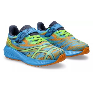 Asics Gel Noosa Tri 15 PS - Kids Running Shoes - Waterscape/Electric Lime