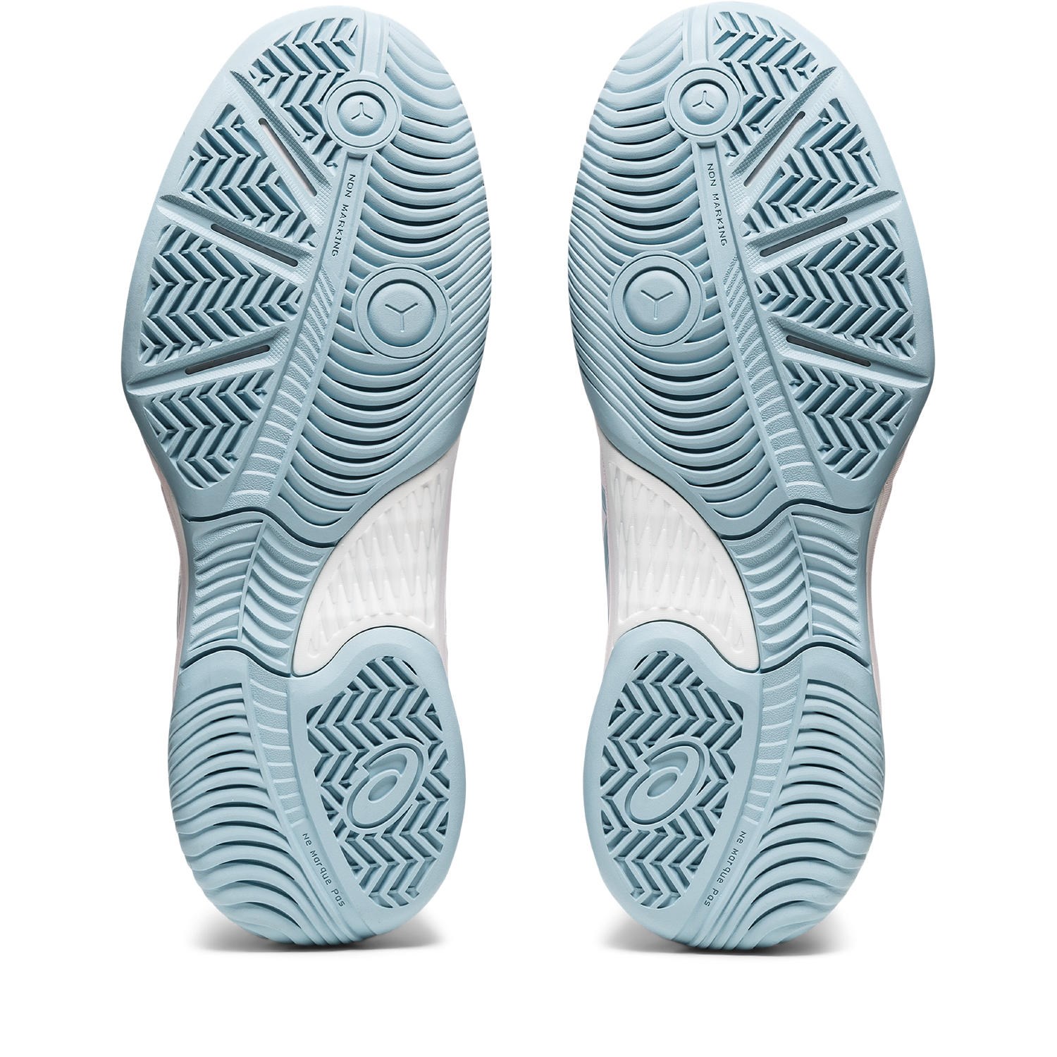 Asics Gel Game 8 - Womens Netball Shoes - White/Smoke Blue | Sportitude