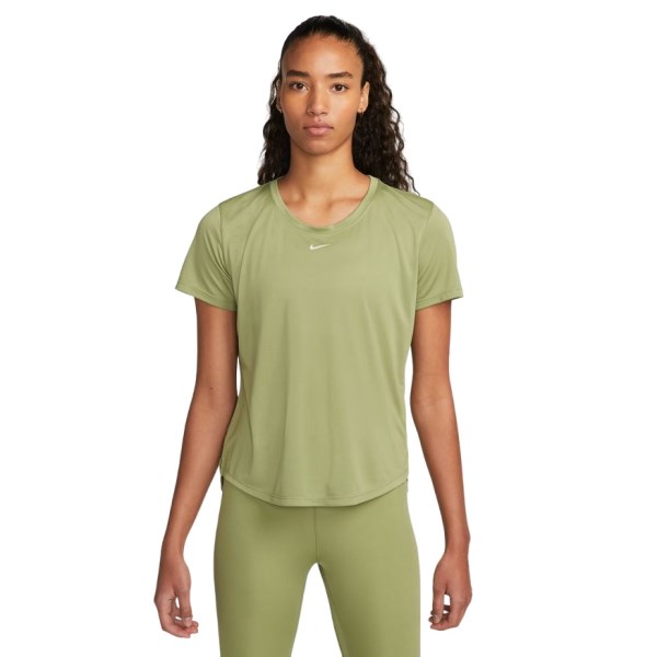 Nike Dri-Fit One Womens Training T-Shirt - Alligator/White