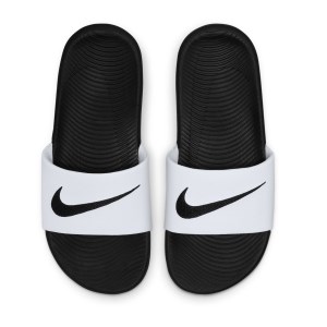 Nike Kawa Slide GS/PS - Kids Slides - White/Black
