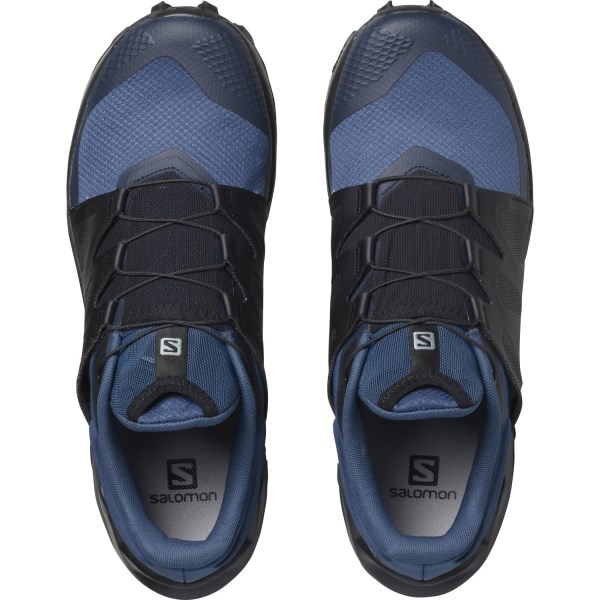Salomon Wildcross - Mens Trail Running Shoes - Dark Denim/Black/Navy Blazer