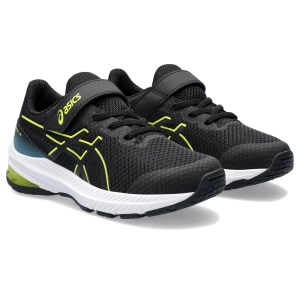 Asics GT-1000 12 PS - Kids Running Shoes - Black/Bright Yellow