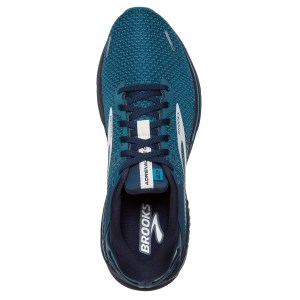 Brooks Adrenaline GTS 22 Knit - Mens Running Shoes - Titan/Teal/Grey