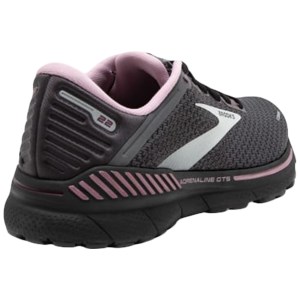 Brooks Adrenaline GTS 22 Knit - Womens Running Shoes - Pearl/Black/Metallic