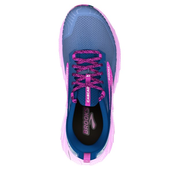Brooks Cascadia 17 - Womens Trail Running Shoes - Navy/Purple/Violet